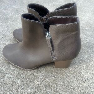 a.n.a Taupe Ankle Booties